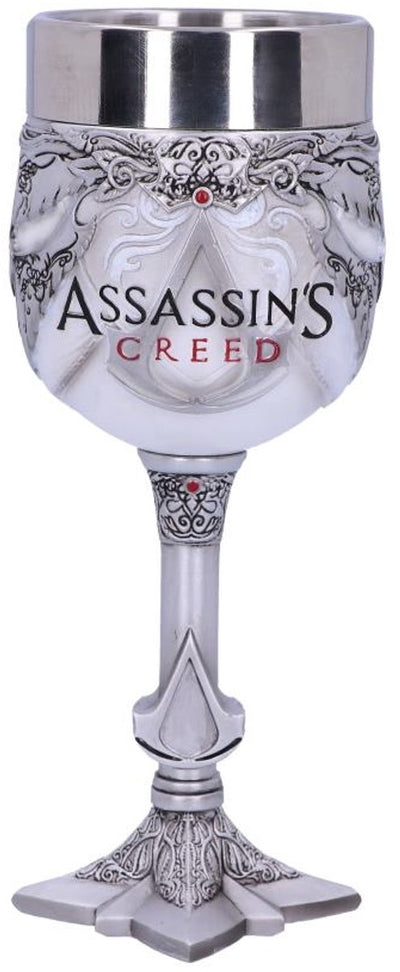 Nemesis now - assassin's creed wijnglas kelk the creed - wit