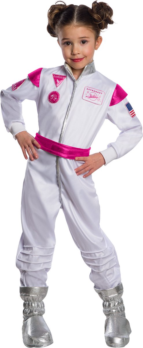 Rubies masquerade kinder astronaut barbie kostuum meisje 104