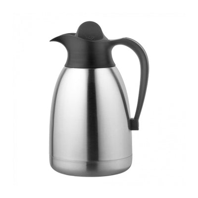 Cater-profi isoleerkan rvs zwarte schroefdop 1,5l