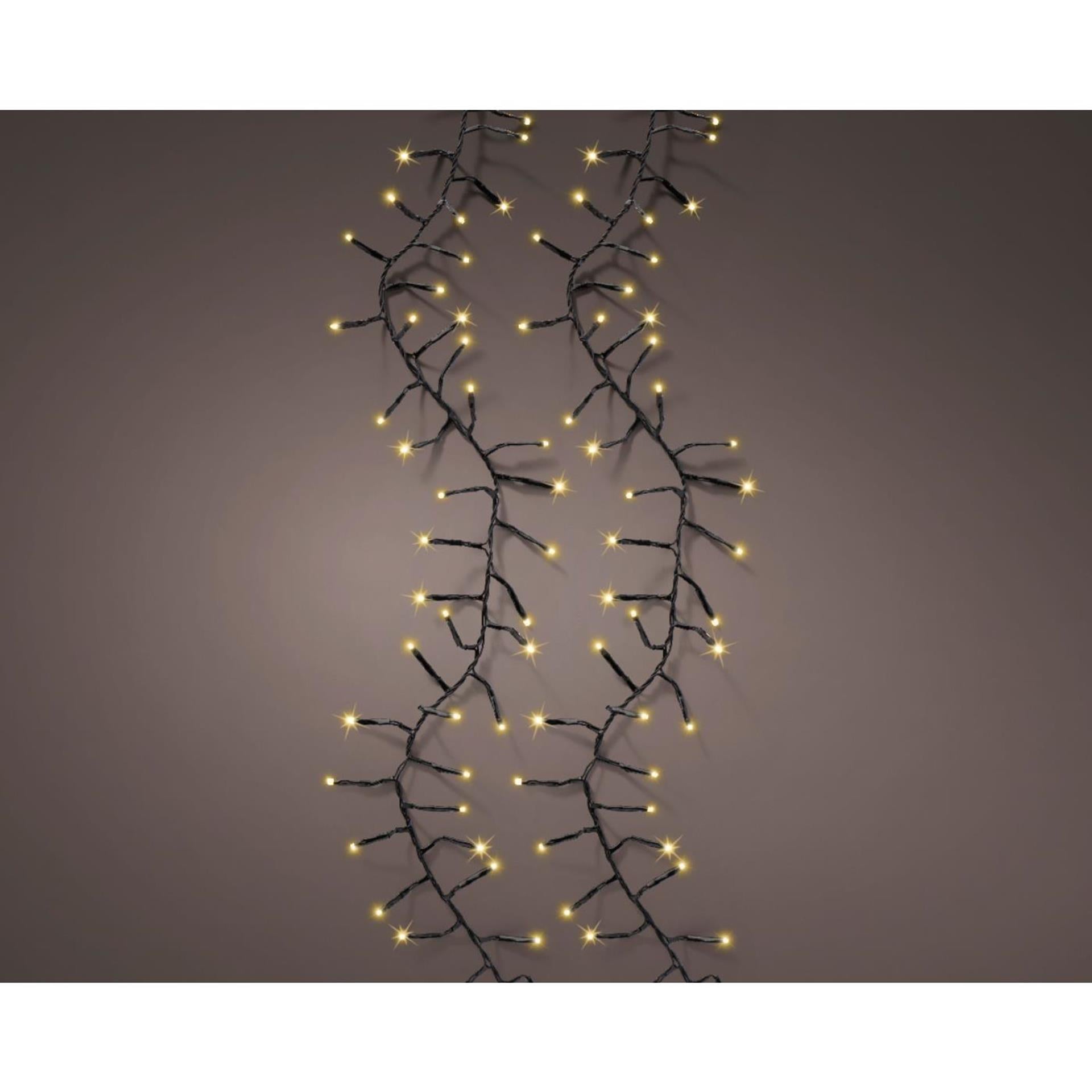 Lumineo kerstverlichting excel twinkel 15 meter 960 lampen champagne voor binnen en buiten