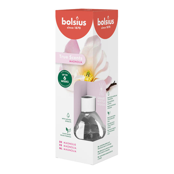 Bolsius geurverspreiders 60 ml true scents magnolia (6 stuks)