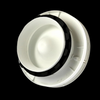 Renson 1074429 - aeroo ventiel rond wit regelbaar pulsie en extractie | 2 stuks