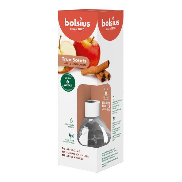 Bolsius geurverspreiders 60 ml true scents apple cinnamon (6 stuks)