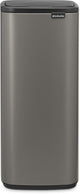 Brabantia bo touch bin prullenbak - 30 liter - platinum