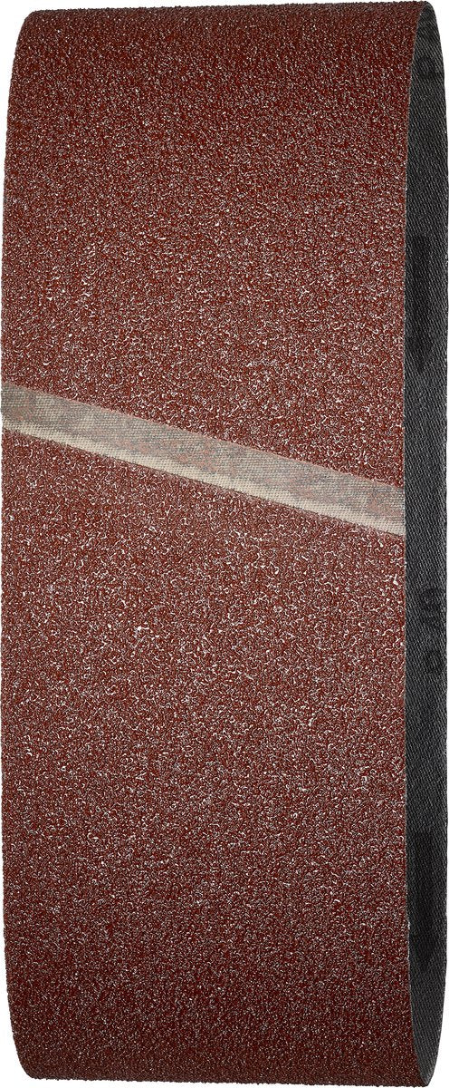 Wolfcraft - schuurbanden voor bandschuurmachine - korrel 60 - 6 stuks - 76 x 457 mm - schuurpapier rollen - schuurrollen - schuurband - 3112000