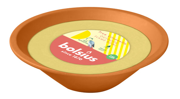 Bolsius vlamschaal citronella ø223x66 mm (9 stuks)