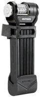 Kryptonite keeper 585 vouwslot 85cm codeslot zwart