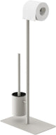 Sealskin brix toiletbutler - 2-in-1 - toiletrolhouder - wc rolhouder - toiletborstel - beige - taupe - greige