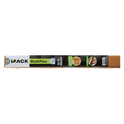 Mack 1074593 - multiflex shutters 165 cm rvs | 2 stuks