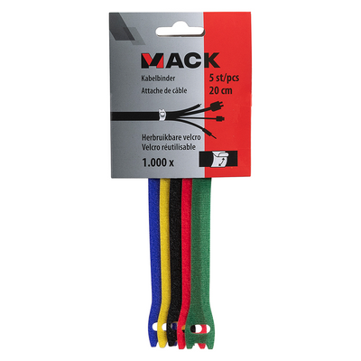 Mack 1072137 - kabelbinder 5st 12mm 20cm | 5 stuks