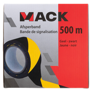Mack 1072142 - afsperband geel zwart doos 75mm x 500m - 35 micron | 3 stuks - afbeelding 2