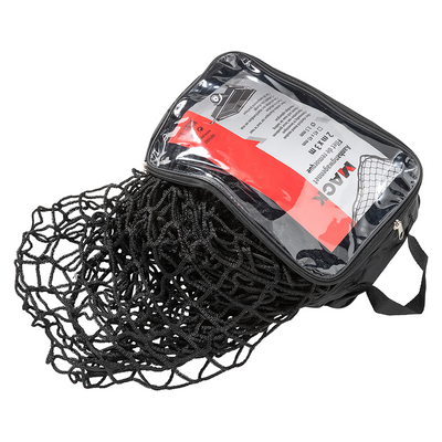 Mack 1073342 - aanhangwagennet zwart 2 x 3m | 3 stuks