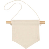 Creativ company https: www.cchobby.nl wandbanner-puntige-vorm-h-16-5-cm-b-15-cm-300-gr-licht-naturel-2-stuk-1-doos - afbeelding 1