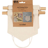 Creativ company https: www.cchobby.nl wandbanner-puntige-vorm-h-16-5-cm-b-15-cm-300-gr-licht-naturel-2-stuk-1-doos - afbeelding 2