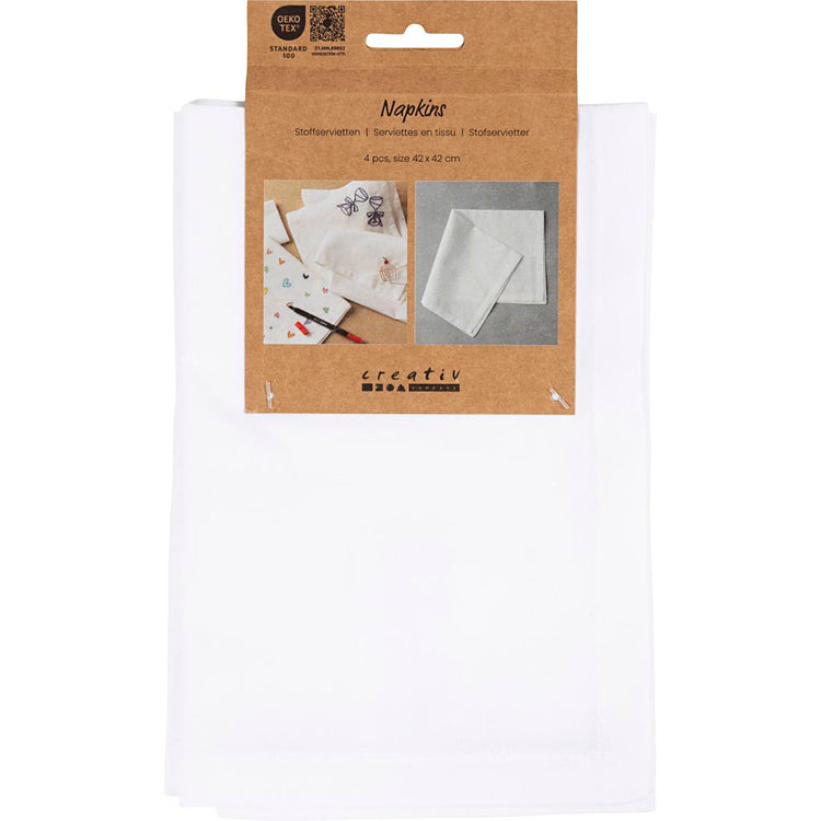 Https: www.cchobby.nl textiel-servetten-afm-42x42-cm-145-gr-wit-4-stuk-1-doos