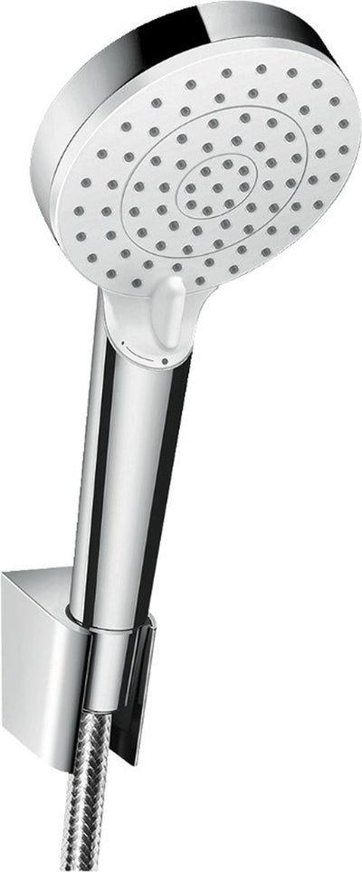 Hansgrohe crometta vario porter doucheset ecosmart met slang 125cm wit chroom