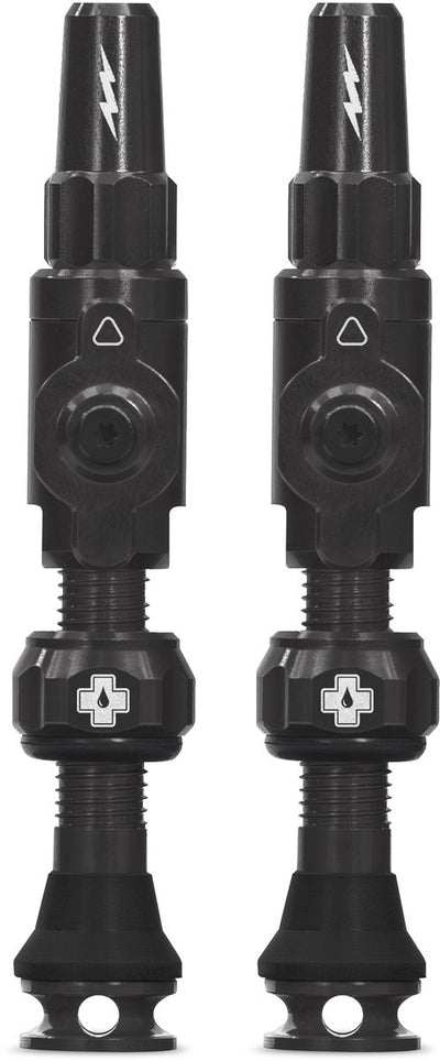 Muc-off tubeless ventiel big bore lite medium black franse presta ventiel 35mm
