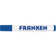 Marker franken 2-6mm blauw kogelpunt hervulbaar