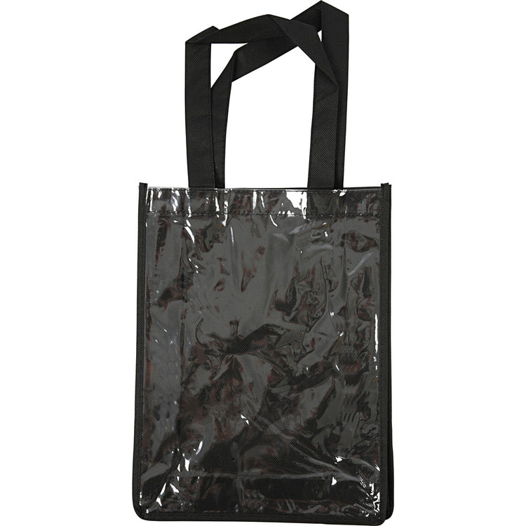 Https: www.cchobby.nl tas-met-plastic-voorkant-afm-30x23x7-cm-zwart-1-stuk