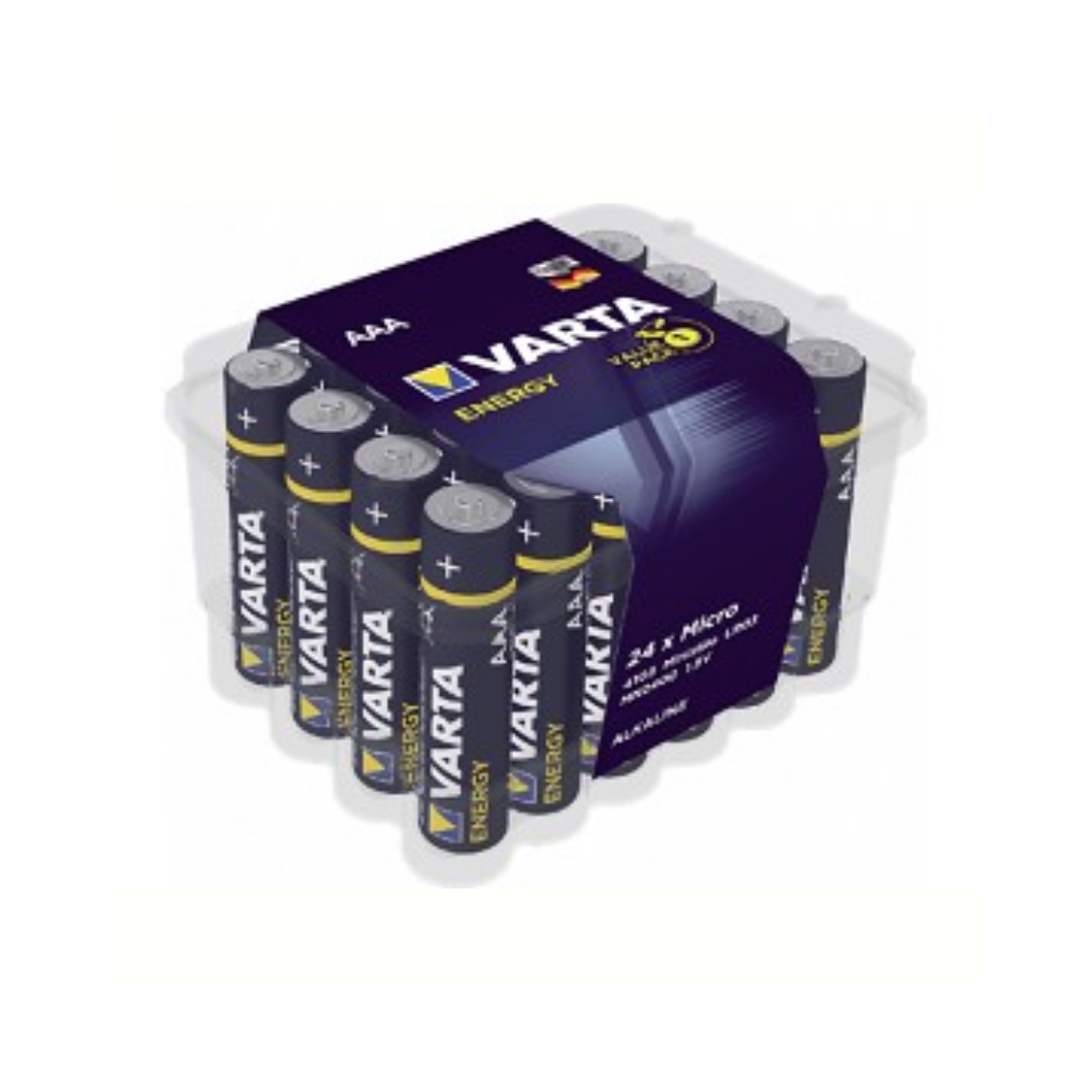 Varta energie batterij aaa lr03 box 24 stuks
