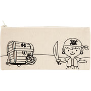 Https: www.cchobby.nl etui-piraten-afm-21x9-cm-245-gr-licht-naturel-1-stuk - afbeelding 1