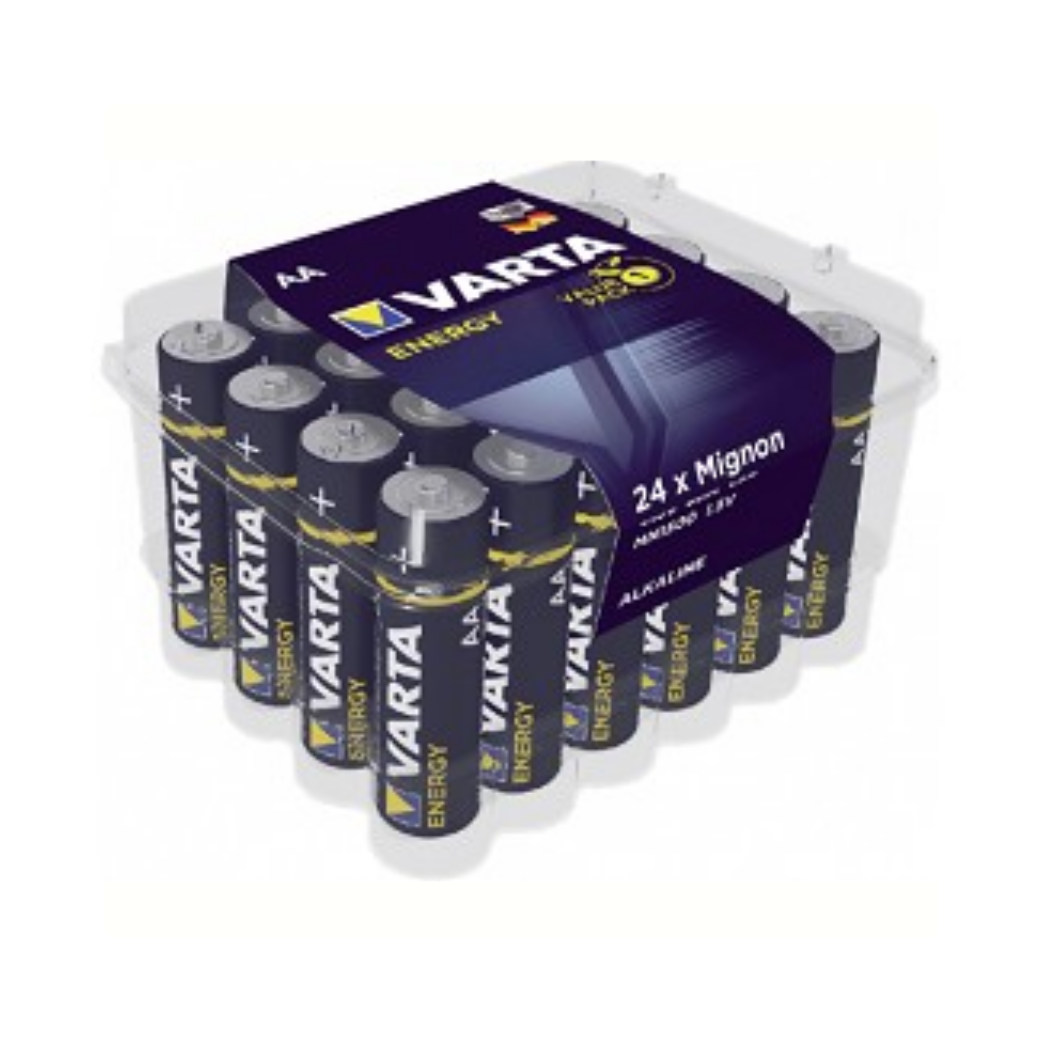 Varta energie batterij aa lr06 box 24 stuks