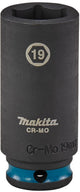 Makita e-16368 impact black krachtdop 3 8 | 19 x 63 mm