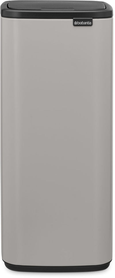 Brabantia bo touch bin prullenbak - 30 liter - soft grey