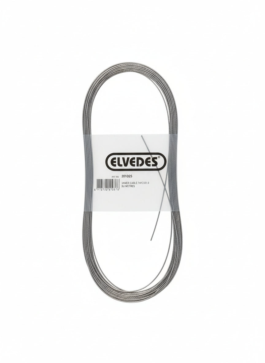 Elvedes cable systems bv elvedes 2010 25 binnenkabel 25 mtr. 1.0 mm.