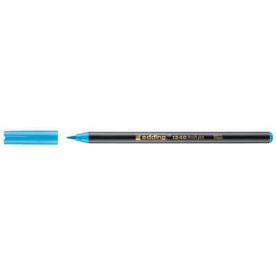 Edding 1340 • brushpen azuurblauw