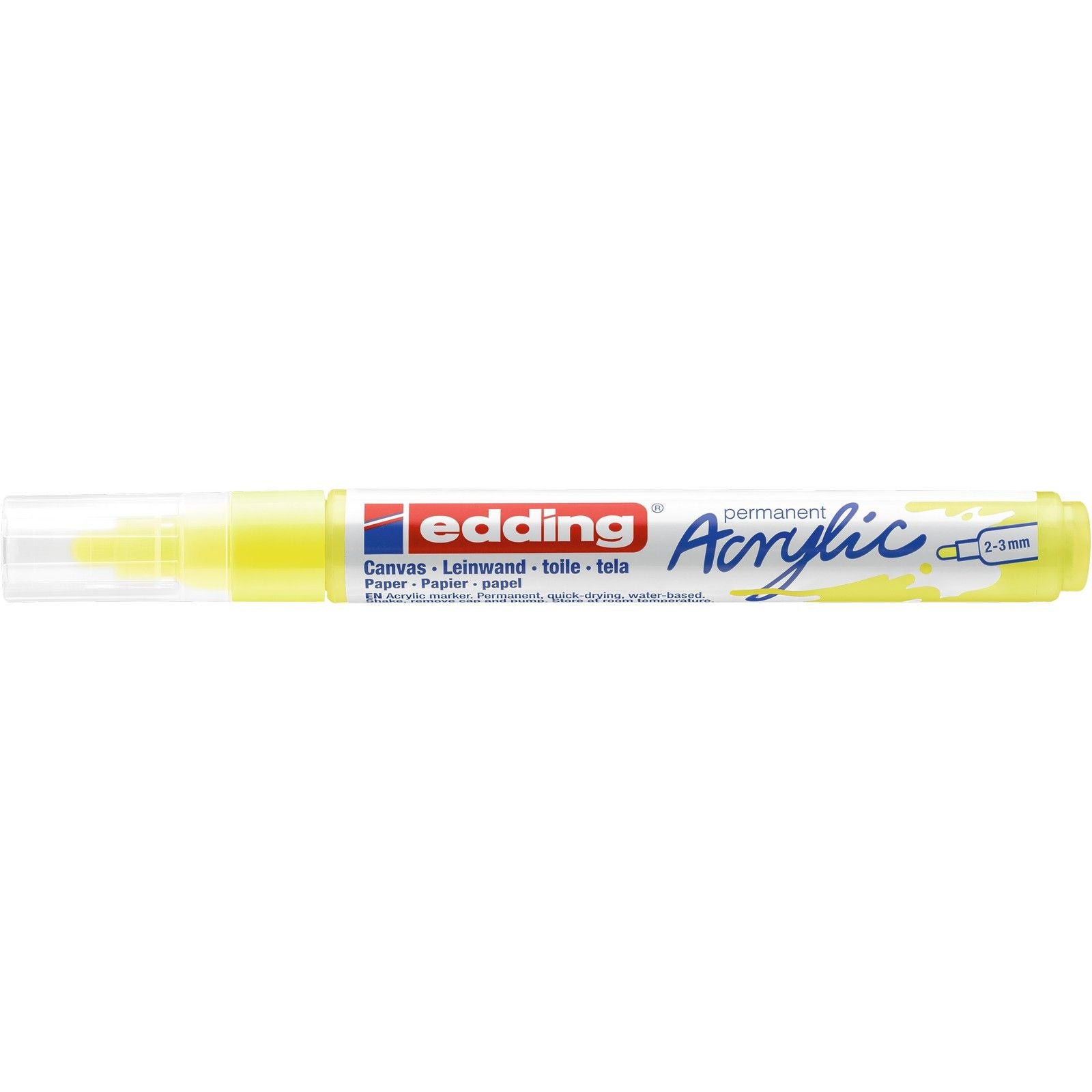 Edding 5000 • acrylmarker medium neongeel