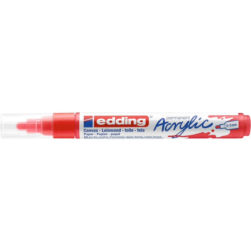 Edding 5000 • acrylmarker medium verkeersrood