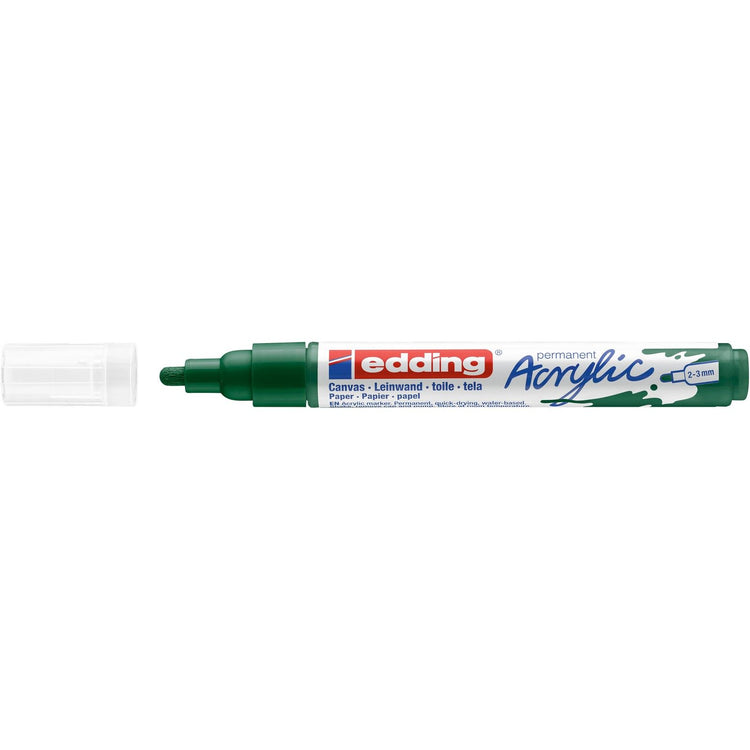 Edding 5000 • acrylmarker medium mosgroen