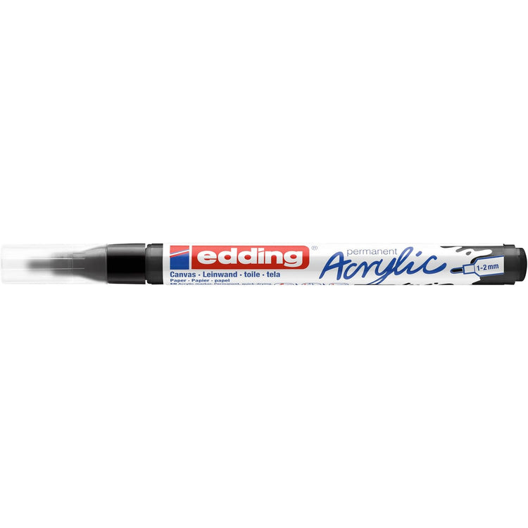 Edding 5000 • acrylmarker fijn zwart