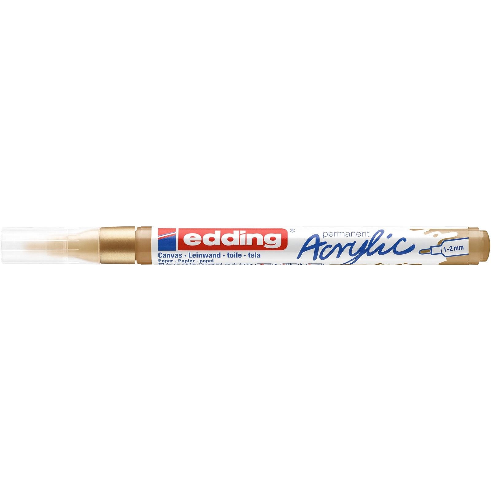 Edding 5000 • acrylmarker fijn rijkgoud
