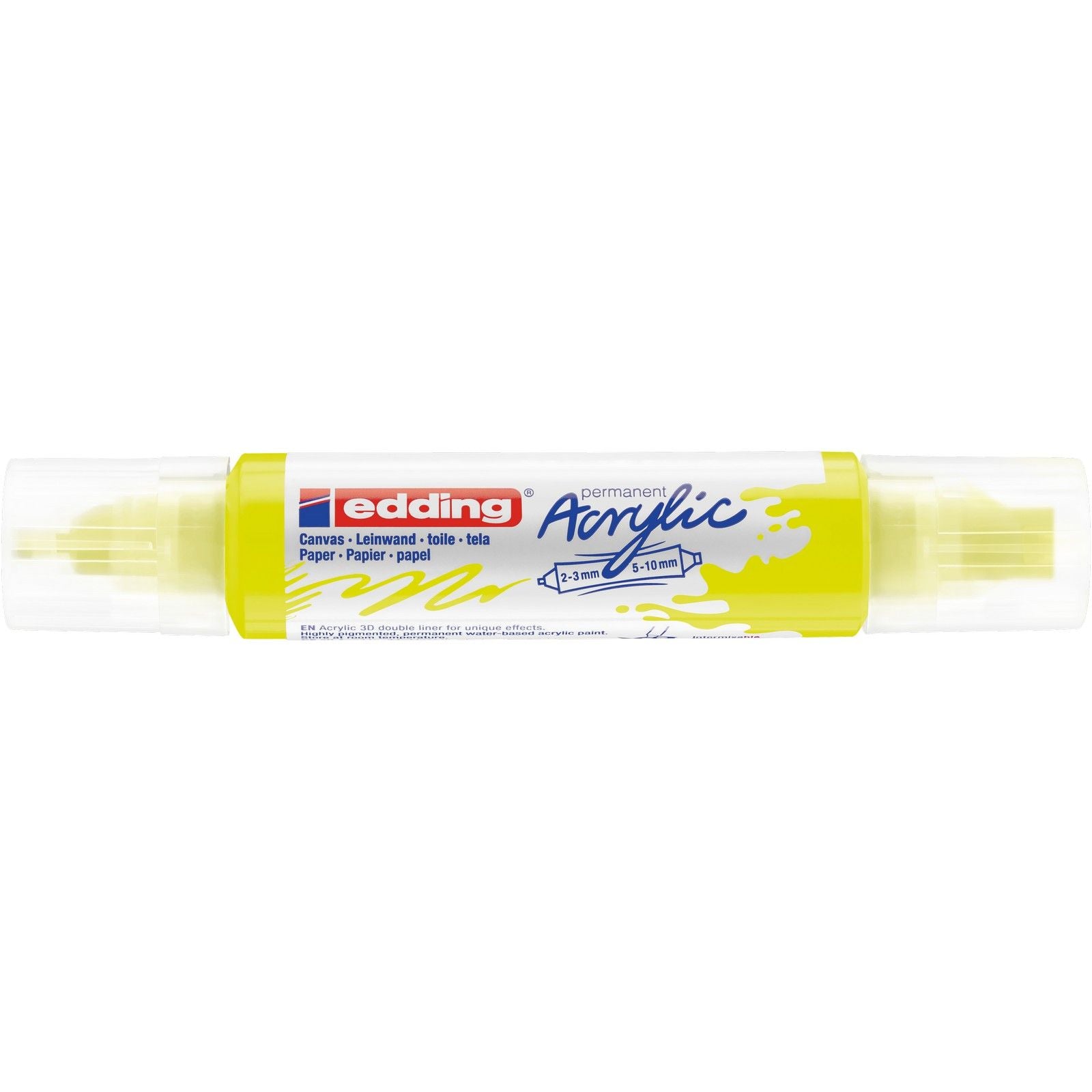 Edding 5000 • acrylic 3d doubleliner neongeel