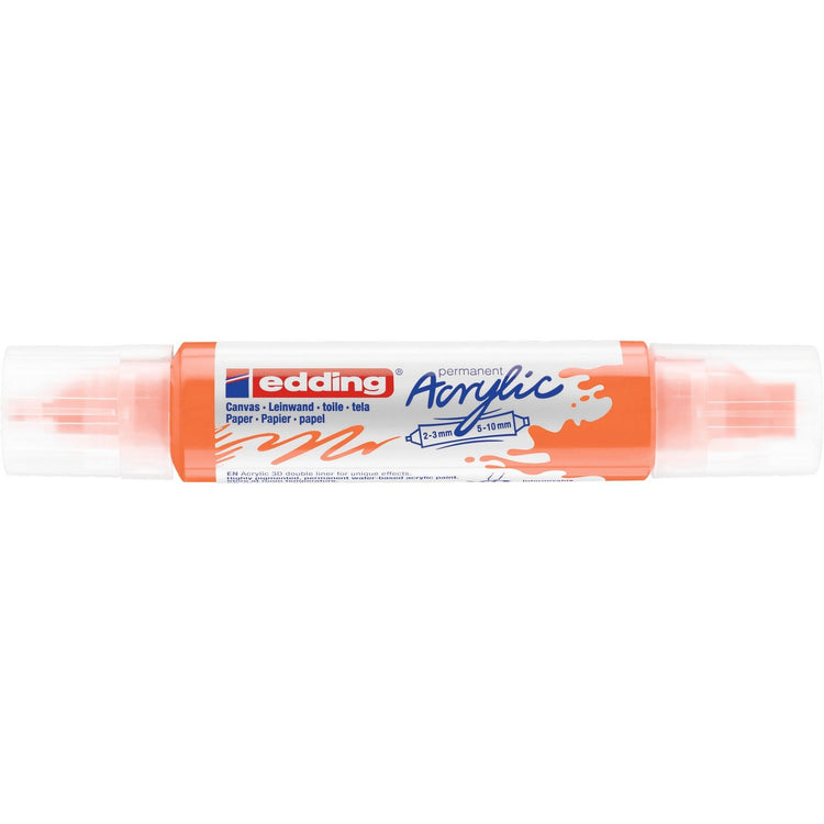 Edding 5000 • acrylic 3d doubleliner neonoranje