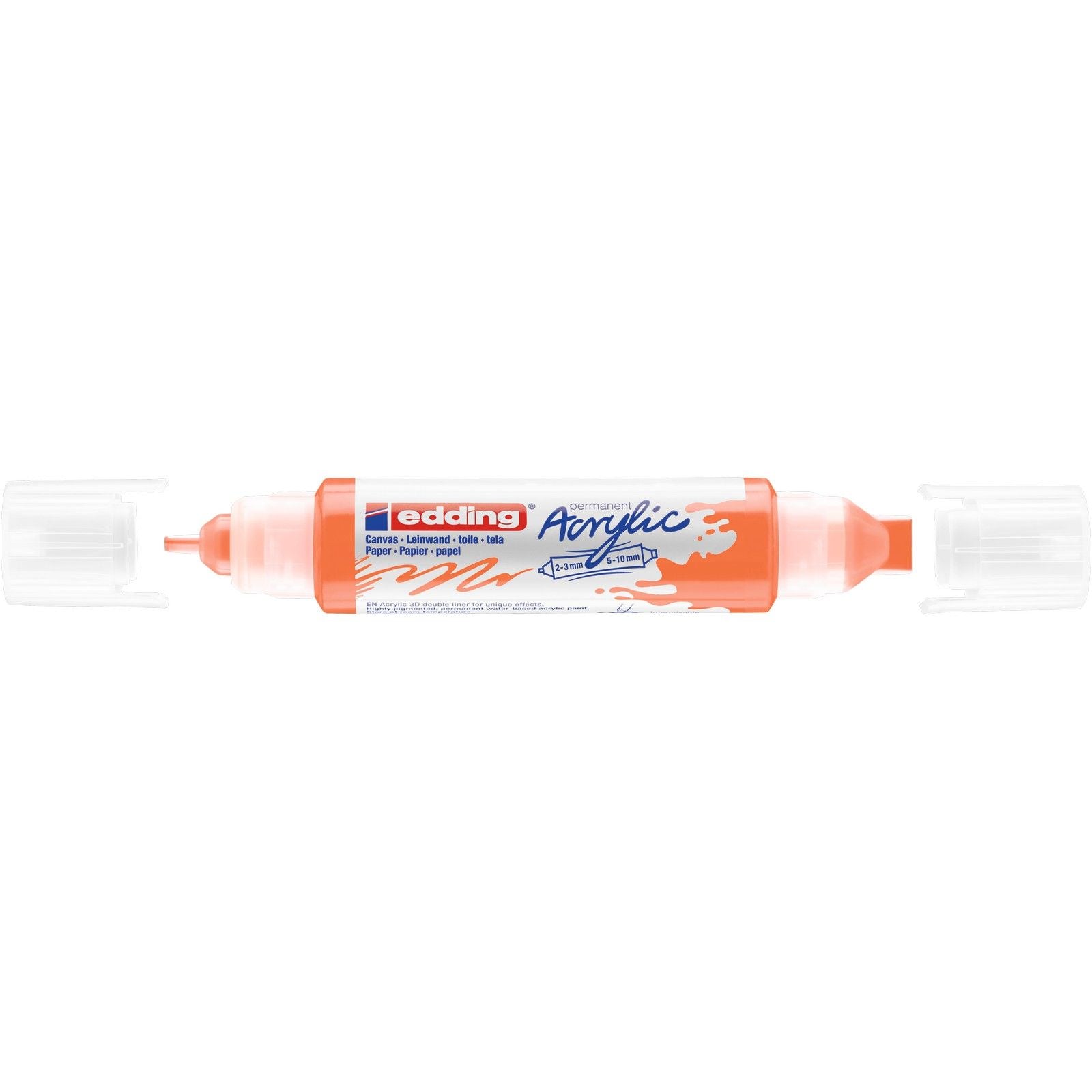 Edding 5000 • acrylic 3d doubleliner neonoranje