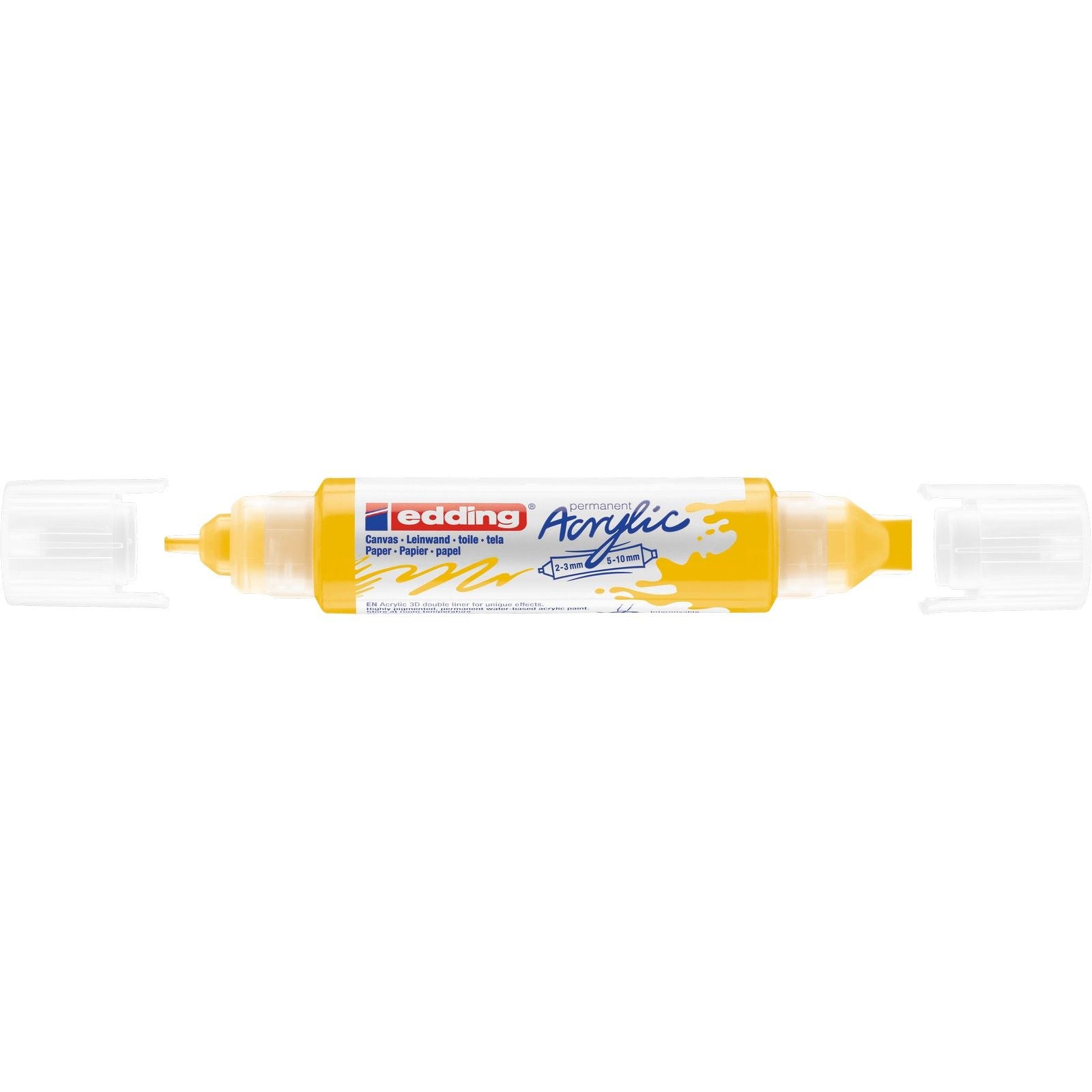 Edding 5000 • acrylic 3d doubleliner verkeersgeel