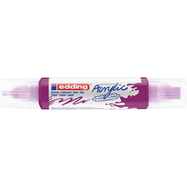 Edding 5000 • acrylic 3d doubleliner bessenrood