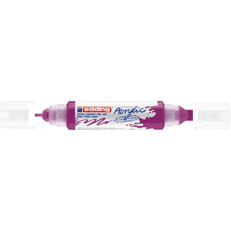 Edding 5000 • acrylic 3d doubleliner bessenrood