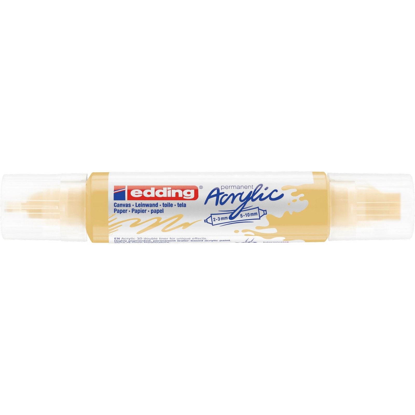 Edding 5000 • acrylic 3d doubleliner pastelgeel