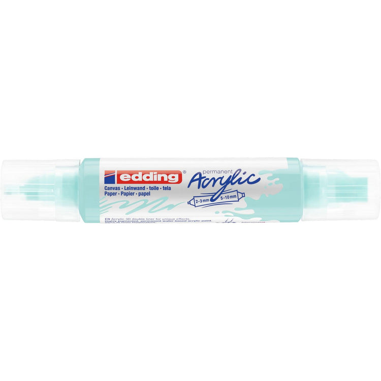 Edding 5000 • acrylic 3d doubleliner pastelblauw