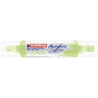 Edding 5000 • acrylic 3d doubleliner pastelgroen