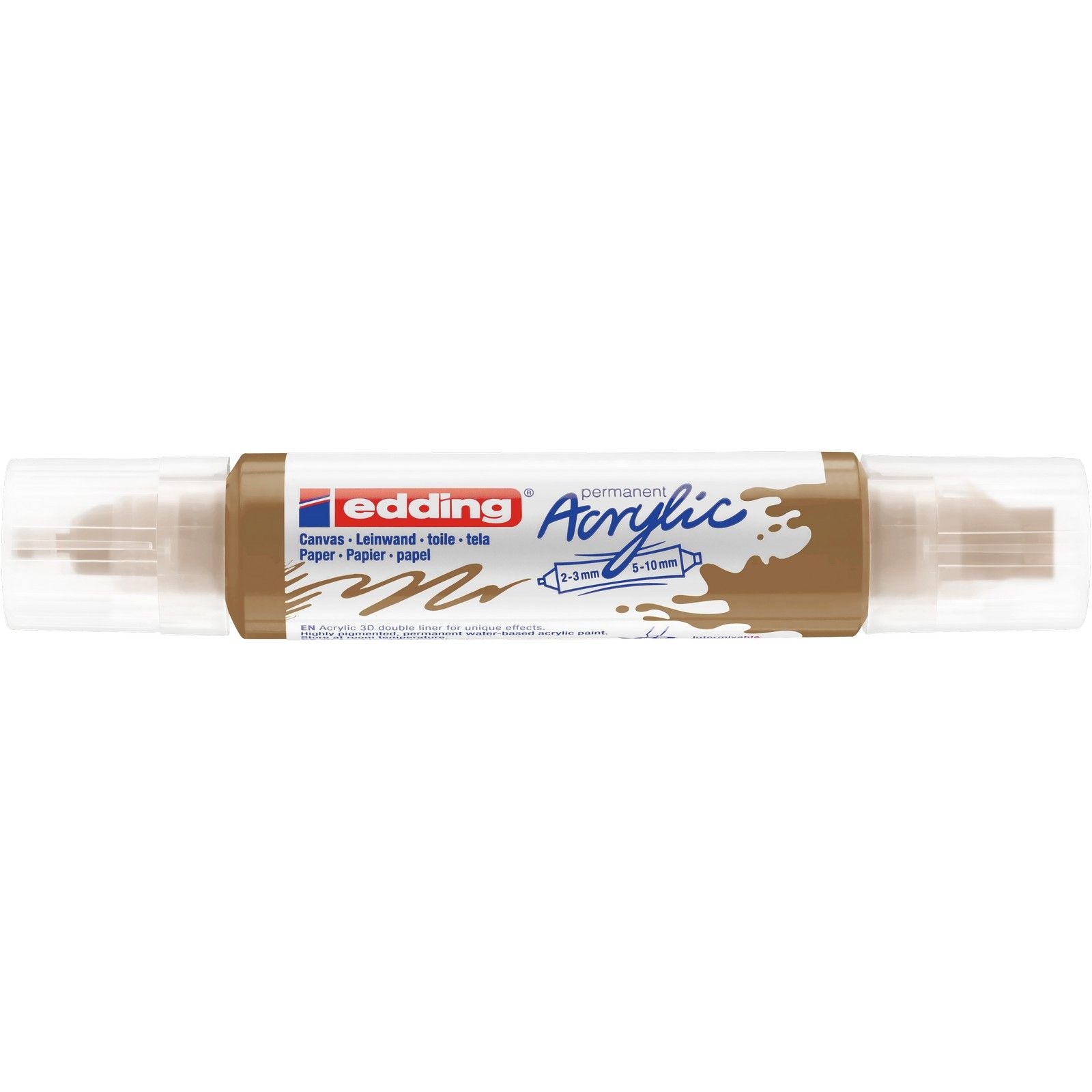 Edding 5000 • acrylic 3d doubleliner rijkgoud