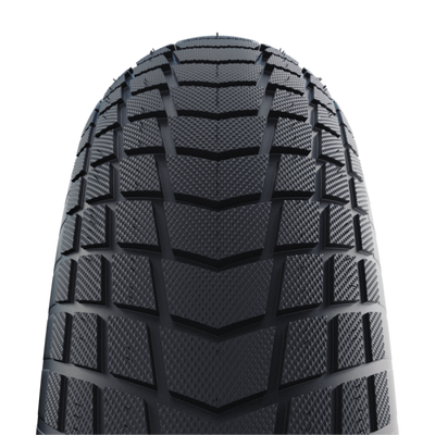 Schwalbe fatbike buitenband - zwart met reflectie - 20x4.00 - comfort en betrouwbaarheid