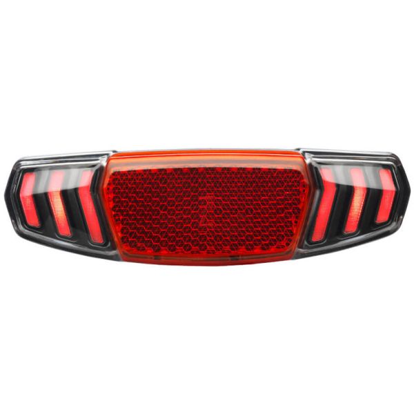 Busch + müller dragerachterlicht busch und müller dart brex voor e-bike - 50 80mm montage - met lichtsensor
