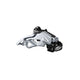 Shimano voorderailleur 3 x 9-speed acera t3000 top swing dual pull 48t - zwart zilver