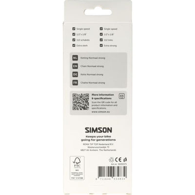 Simson ketting strong normaal