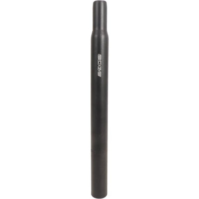 Zadelpen kaars ø27,2mm 300mm aluminium - zwart